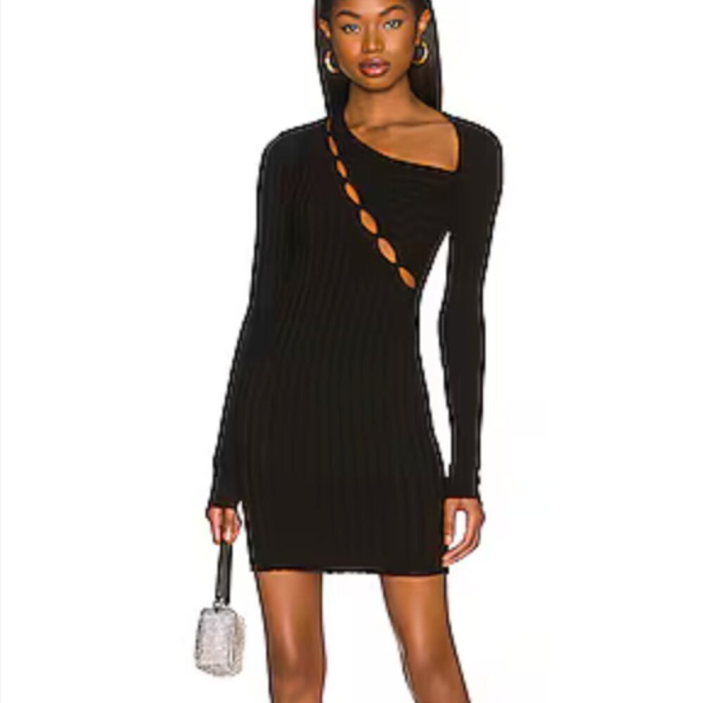 cotton citizen cut out dress NWT